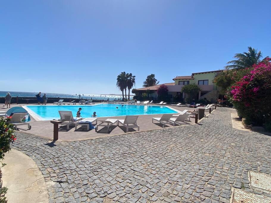 Porto Antigo - Charming & Peaceful Apartment Overlooking Pool And Sea Santa Maria Extérieur photo
